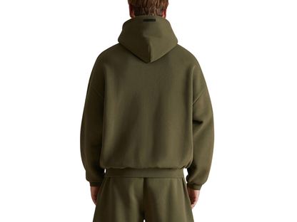 Fear of God Essentials Hoodie Military