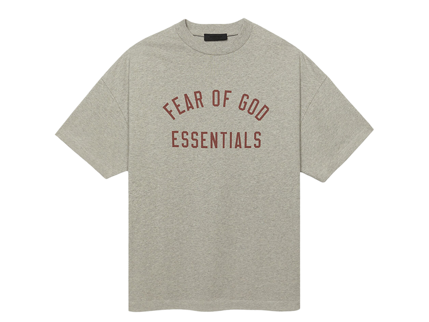 Fear of God Essentials Remera Dark Heather Oatmel