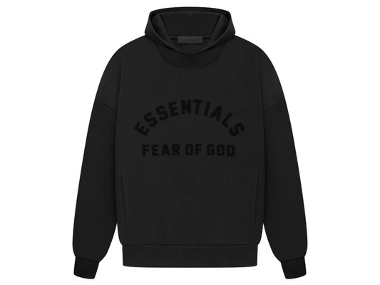 Hoodie Fear Of God Essentials Jet Black