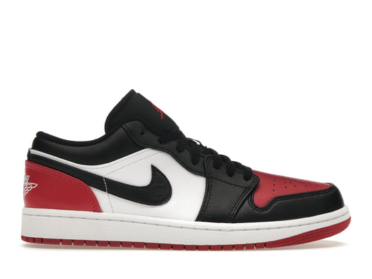 Jordan 1 low Bred Toe 2.0